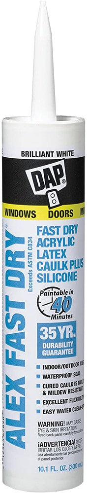 DAP 18425 10.1oz White Alex Fast Dry Acr