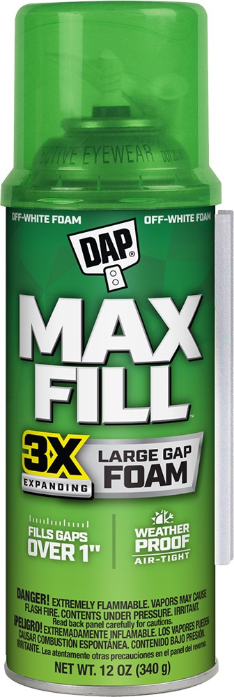 DAP 00043 12oz Max Fill 3X Large Gap Foa
