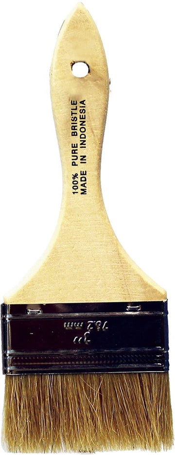 Dynamic 00028 3" White Bristle Chip Brus