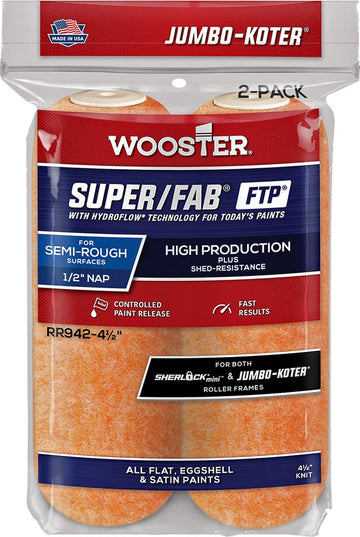Wooster RR942 4-1/2 x 1/2" Nap Jumbo-Kot