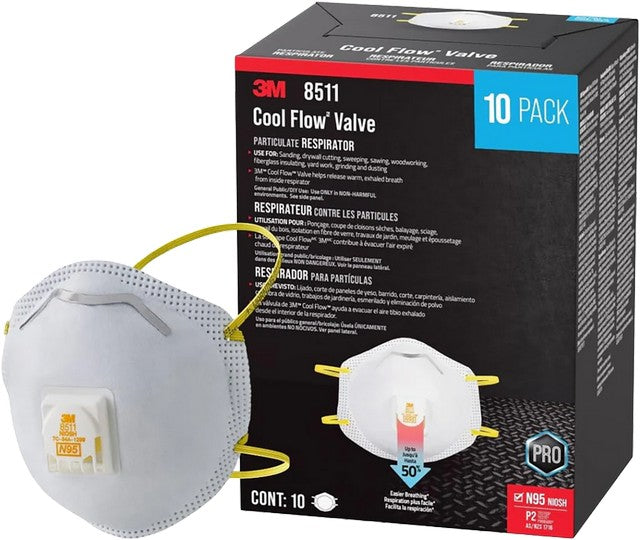 3M 8210PP20-DC N95 Mask 10 Pack Particulate Performance