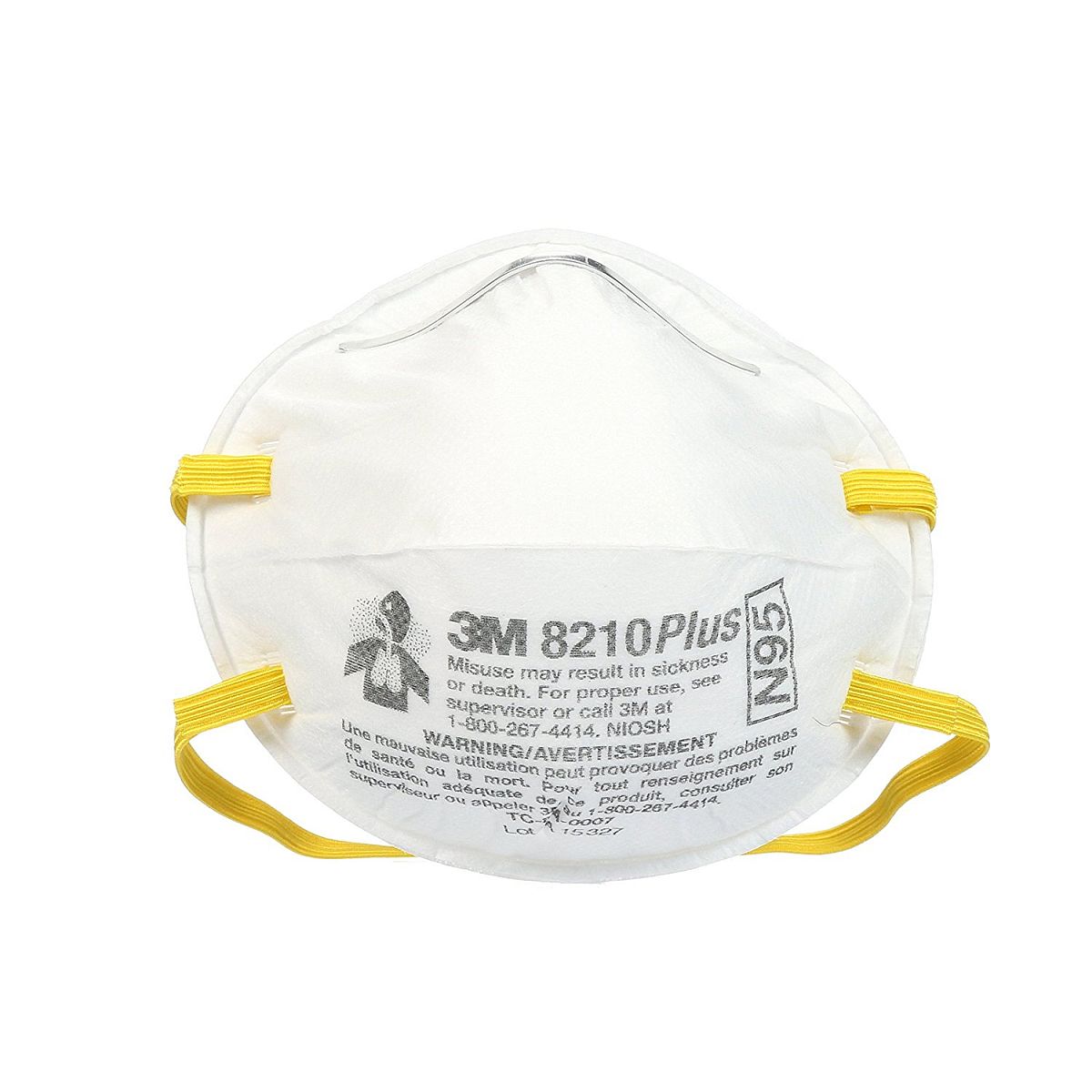 3M 8511HB1-C-PS Sanding and Fiberglass Mask 20 Pack