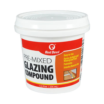 Red Devil Pre-Mix Glazing Compound 1/2 P