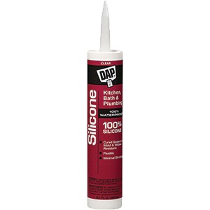 DAP 08648 9.8oz Clear 100% Silicone Kitc
