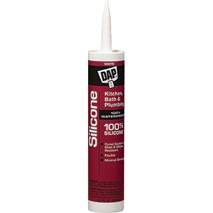 DAP 08640 9.8oz White 100% Silicone Kitc