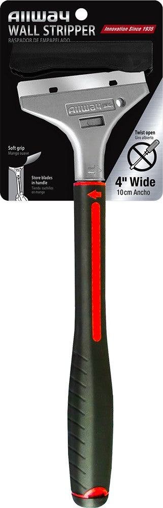 Allway WPS Wallcovering Stripper w/4" Blade& 12" Long Handle