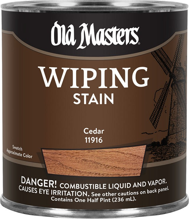 Old Masters 11916 1/2pt Cedar Wiping Sta
