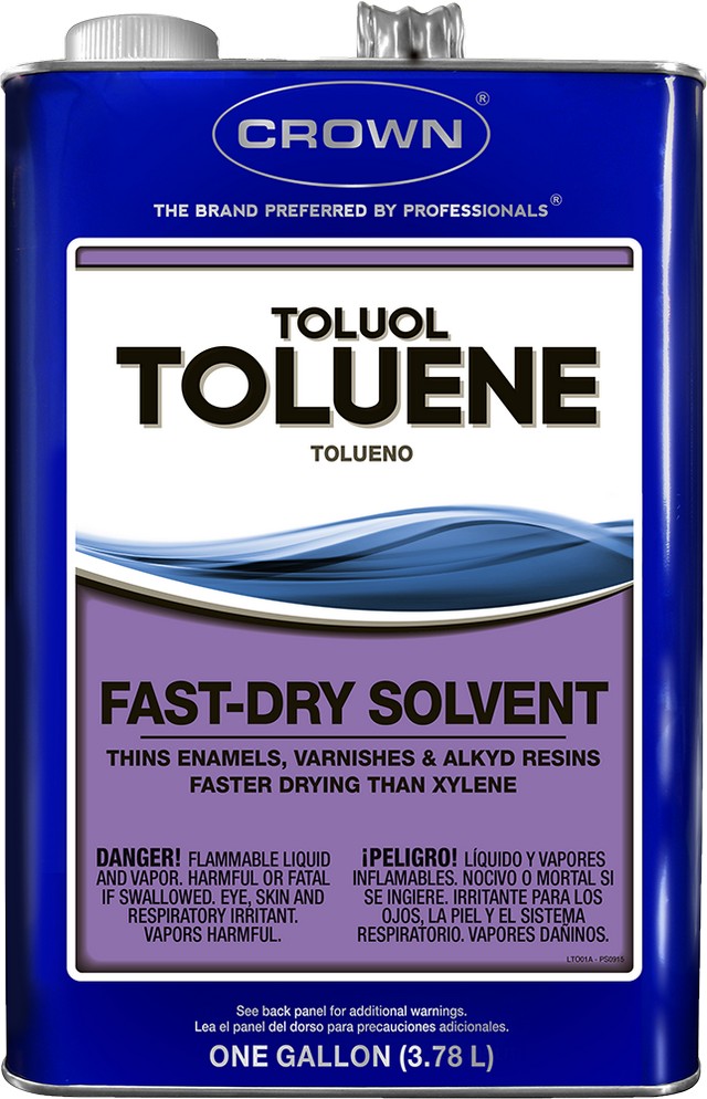 Crown CR.TO.M.41 1gal Toluol Fast Drying Solvent