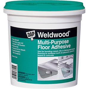 DAP 00141 qt Weldwood Multi-Purpose Latex Floor Adhesive