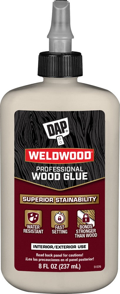DAP 00480 8oz Weldwood Professional Wood GluE