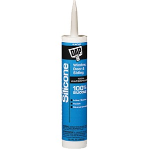 DAP 08649 9.8oz Almond 100% Silicone Window & Door Sealant