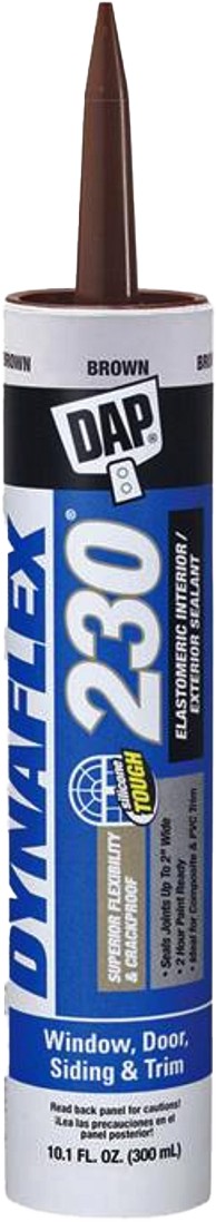 DAP 18418 10.1oz Brown Dynaflex 230 Premium Elastomeric Sealant