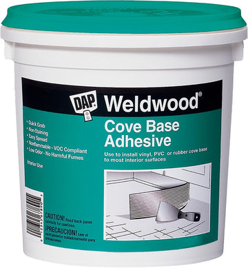 DAP 25053 qt Weldwood Cove Base Adhesive