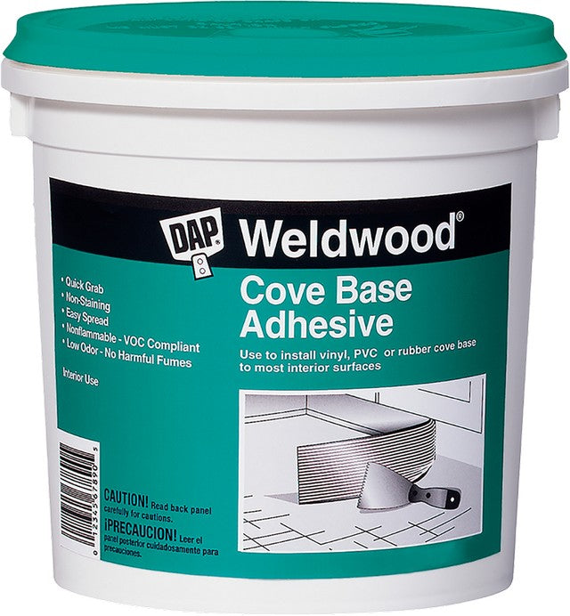 DAP 25053 qt Weldwood Cove Base Adhesive