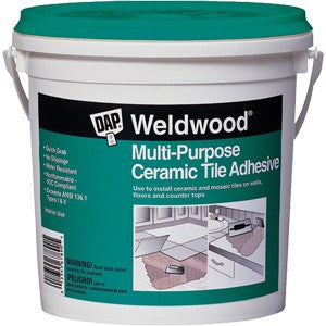 DAP 25190 qt Weldwood Multi-Purpose Ceramic Tile Adhesive