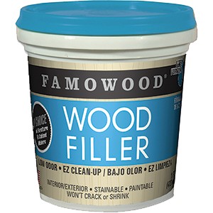 Famowood 40022118 24oz Fir Maple Solvent Free Wood Filler