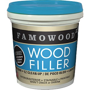 Famowood 40042118 6oz Fir Maple Solvent Free Wood Filler