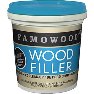 Famowood 40042134 6oz Red Oak Solvent Free Wood Filler