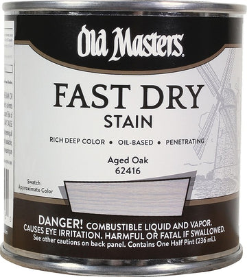 Old Masters 62416 1/2pt Fast Dry Stain Aged Oak