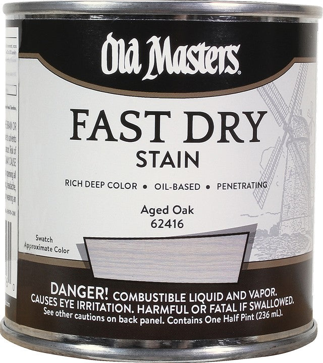 Old Masters 62416 1/2pt Fast Dry Stain Aged Oak