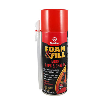 Red Devil 0909 12oz Foam & Fill Large Ga