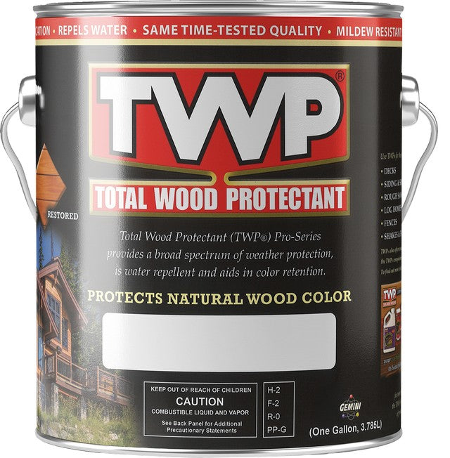 Gemini TWP103-1 1gal Dark Oak Total Wood Preservative 550 VOC