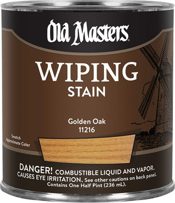 Old Masters 11216 1/2pt Golden Oak Wipin