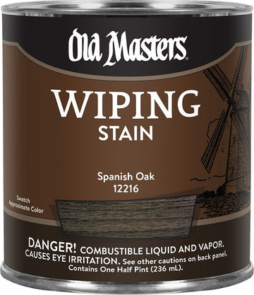 Old Masters 12216 1/2pt Spanish Oak Wipi