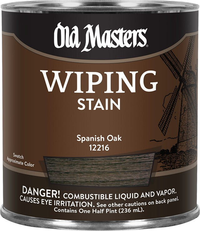 Old Masters 12216 1/2pt Spanish Oak Wipi