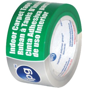 IPG 9970 2" x 36Yd Double Faced Vinyl Carpet Tape