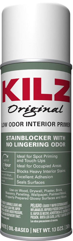 Masterchem 10444 13oz Kilz Odorless Aerosol Interior Primer