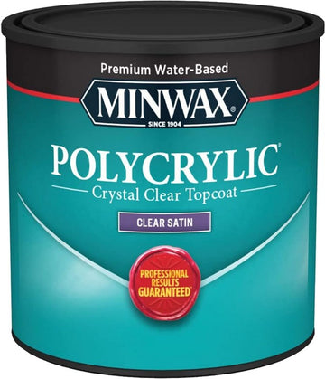 Minwax 23333 1/2pt Satin Polycrylic