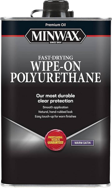 Minwax 40910 pt Satin Wipe On Poly