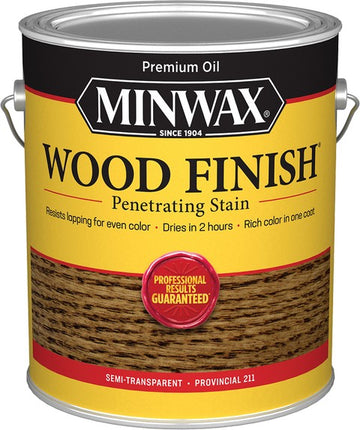 Minwax 71002 1gal Provincial 211 Semi-Transparent Stain 350 VOC