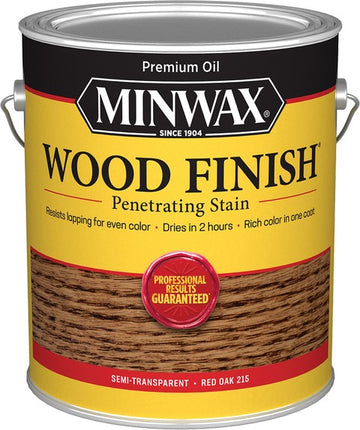 Minwax 71040 1gal Red Oak 215 Semi-Transparent Stain 350 VOC