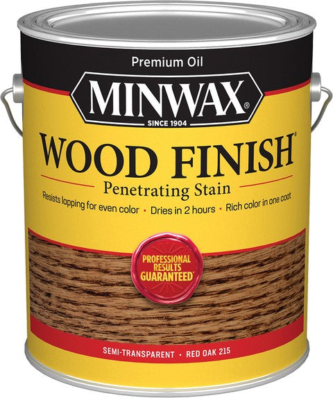 Minwax 71040 1gal Red Oak 215 Semi-Transparent Stain 350 VOC