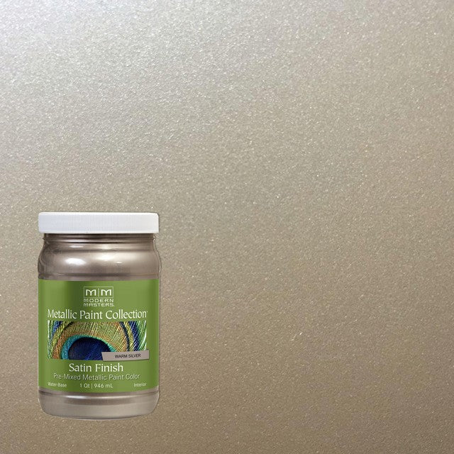 Modern Masters ME221 30oz Warm Silver Metallic Paint