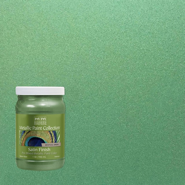 Modern Masters ME434 30oz Mystical Green Metallic Paint