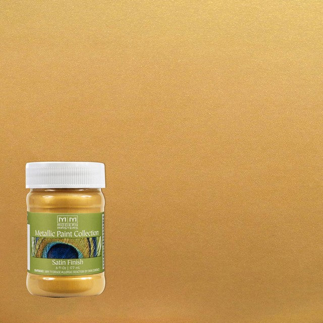 Modern Masters ME658 5.5oz Gold Rush Metallic Paint
