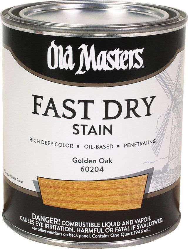 Old Masters 60204 qt Golden Oak Fast Dry