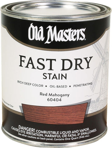 Old Masters 60404 qt Red Mahogany Fast Dry