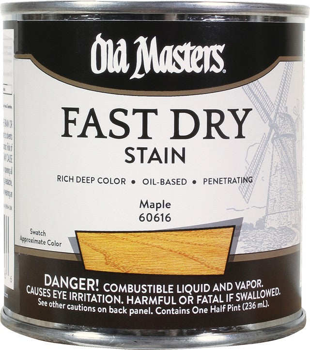 Old Masters 60616 1/2pt Maple Fast Dry Stain