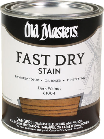 Old Masters 61004 qt Dark Walnut Fast Dry
