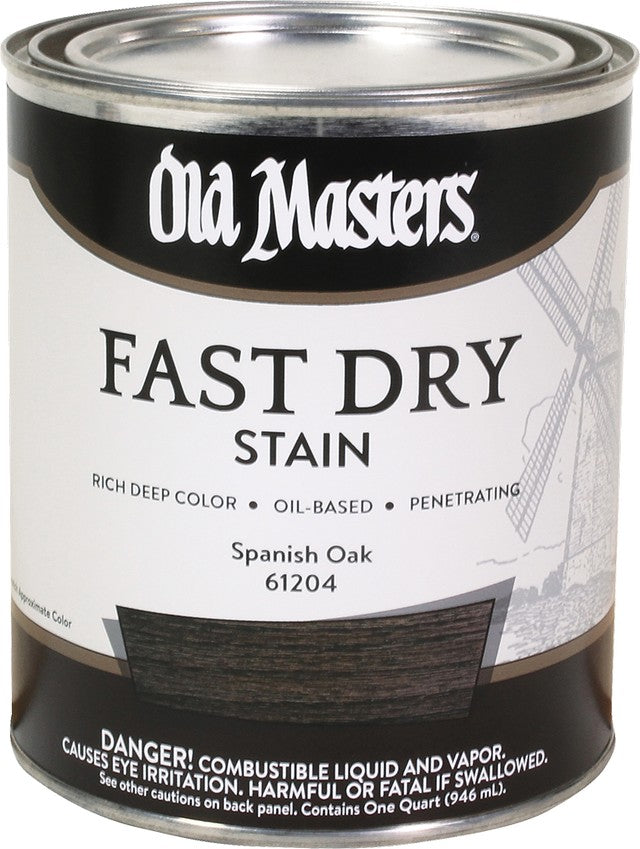 Old Masters 61204 qt Spanish Oak Fast Dry