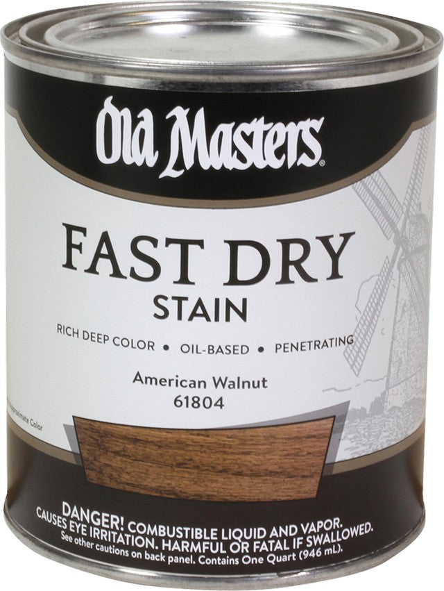 Old Masters 61804 qt American Walnut Fast Dry