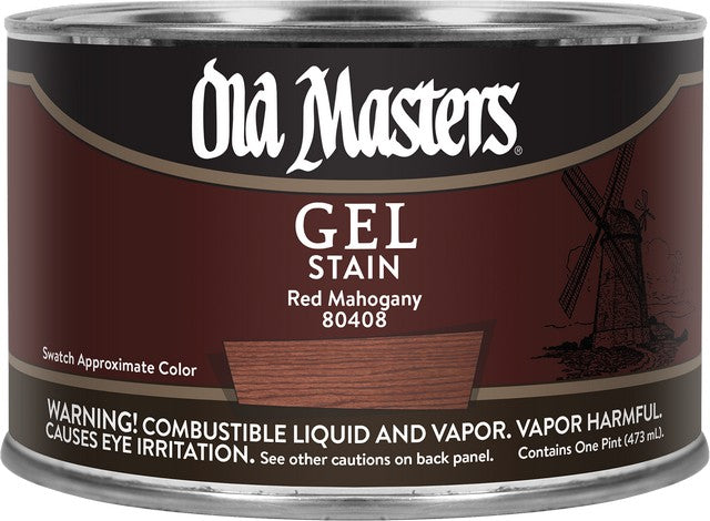 Old Masters 80408 pt Red Mahogany Gel Stain