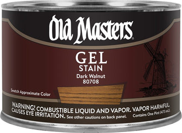 Old Masters 80708 pt Dark Walnut Gel Stain