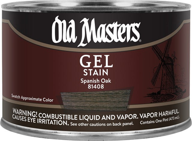 Old Masters 81408 pt Spanish Oak Gel Stain