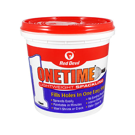 Red Devil 0544 qt Onetime Lightweight Sp