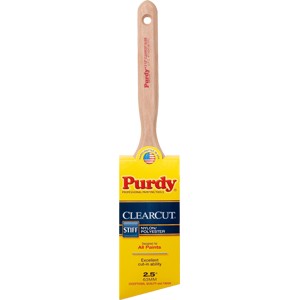 Purdy 144152125 2-1/2" ClearCut Nylon/Polyester Stiff
